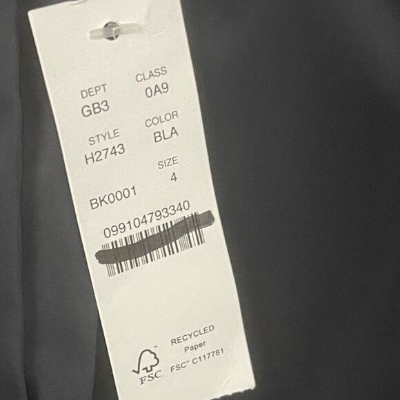 J. Crew Going Out Blazer In Stretch Twill Black Size 4 NWT - Picture 11 of 12